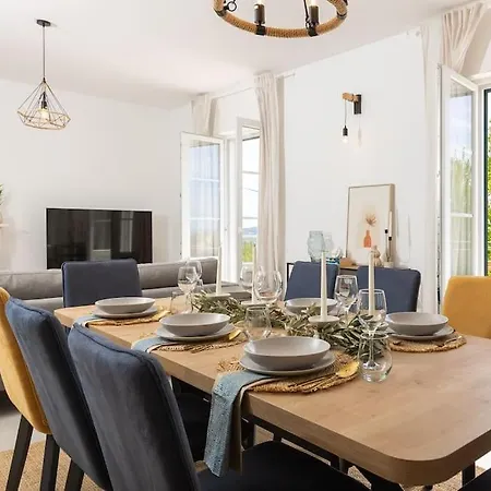 Vila Beautiful New 3-bedroom House, Near Cavtat,parking